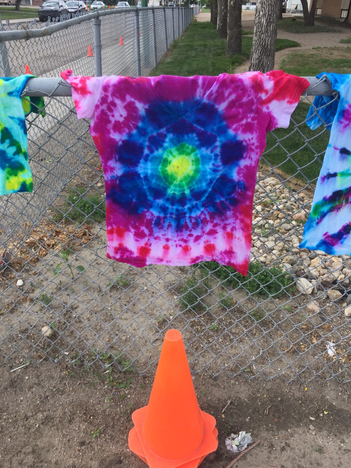 Grade 5B Tie-Dyes!